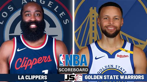 warriors game today live|Clippers 112.